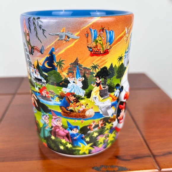 Disney World "Four Parks - One World" 3D mug, DAD embossed handle, Collectible - Picture 5 of 8